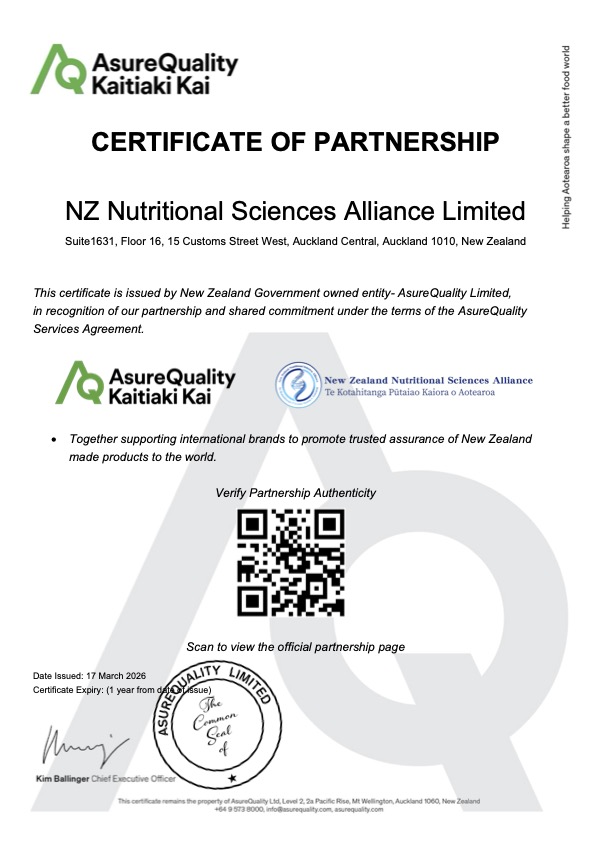 NZNSA Cert NZNSA Cert